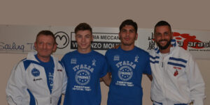 Da sinistra Gianfranco Rizzi, Davide Colla, Devid Pintore e Adriano Passaro.