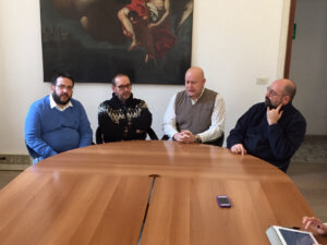 Da sinistra Siciliano, Montanari, Bosoni e Mori.
