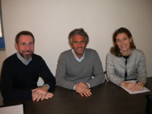 Nella foto in alto, il presidente dell’Ordine degli Architetti Giuseppe Baracchi con i consiglieri Matteo Faroldi e Adriana Fantini