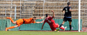 Piacenza Calcio Venezia per P.Gentilotti (FotoDELPAPA) Gol di Franchi