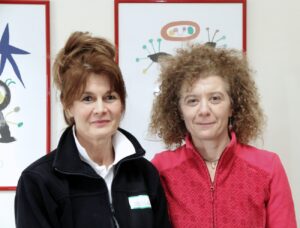  La fisioterapista Michela Pasini e l&rsquo;infermiera Antonella Genesi