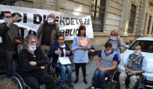 La protesta dei comitati salva ospedali
