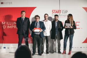 La premiazione dei primi classificati a Start Cup Emilia Romagna