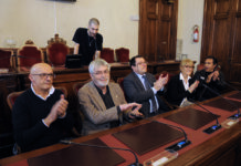 Sicurezza sul lavoro, tappa a Piacenza per il ‘tour’ in carrozzina di Bruno Galvani