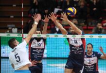 Pallavolo: la Gas Sales batte Cuneo 3-0 e trova Reggio Emilia in Coppa Italia
