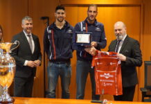 La Gas Sales premiata da Bonaccini per la vittoria in Coppa Italia