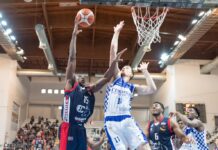 I Roseto Sharks interrompono la striscia dell’Assigeco Piacenza