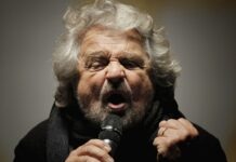 Pontenure, Beppe Grillo show