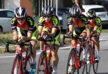 Ciclismo, l’Aspiratori Otelli sfiora il podio ai tricolori cronosquadre
