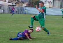 Calcio serie D, pareggio in extremis per la Vigor Carpaneto: 1-1 col Progresso