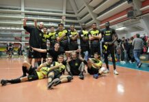 Volley B maschile, rimonta vincente per la Canottieri Ongina