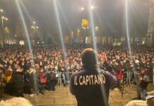 Salvini a Piacenza: “Libereremo l’Emilia Romagna e poi l’Italia”