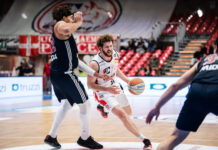 L’Urania Milano espugna il PalaBanca: Assigeco Piacenza superata 79-87