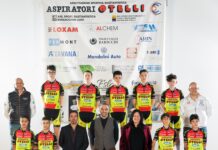Ciclismo, i nove Esordienti dell’Aspiratori Otelli Vtfm Carin Loxam Baiocchi Alchem
