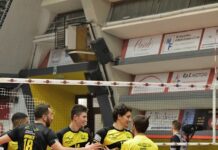 Volley serie B maschile girone B, cala il sipario sulla stagione della Canottieri Ongina