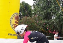 Ciclismo, il VO2 Team Pink riparte forte: Eleonora Camilla Gasparrini seconda miglior Junior nella cronometro di Roveredo Di Guà