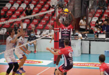 Al Palabanca la Gas Sales Bluenergy Piacenza impatta contro la Top Volley Cisterna.