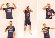 Gas Sales Bluenergy fans on the wall, le esultanze dei tifosi per supportare i nostri ragazzi!