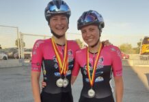 Vittoria Grassi e Arianna Giordani (Ciclismo giovanile VO2 Team Pink) protagoniste in pista a San Francesco al Campo