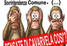 “NON VEDO, NON SENTO, NON PARLO”. Laboratorio Popolare della Cultura e dell’Arte: “Non ve la caverete così!”