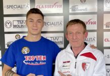Kickboxing, Davide Colla della Yama Arashi in locandina ufficiale del Mondiale WAKO