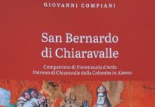 San Bernardo di Chiaravalle copatrono di Fiorenzuola d’Arda, il nuovo lavoro dell’ex sindaco Compiani