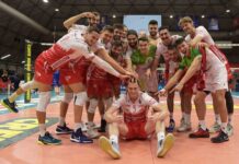 Gas Sales Bluenergy Volley Piacenza vince in casa la sesta gara della stagione contro Top Volley Cisterna