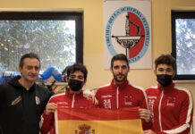 Al Pettorelli, master per tre atleti della nazionale spagnola di scherma.