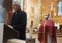 Il vescovo mons. Cevolotto ha incontrato nella basilica di San Savino la comunità ucraina