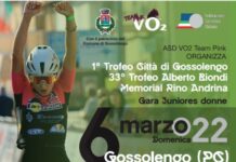 Ciclismo, il 6 marzo a Gossolengo parte la prima gara stagionale per Donne Juniores