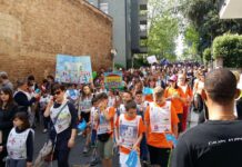 Mini Maratona Pedibus per Unicef: 2000 ragazzi delle scuole corrono per la pace e per i diritti dell’infanzia