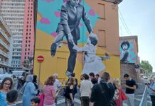 Giornata mondiale del donatore di sangue: Fabio Guarino e Antonio Catalani inaugurano il nuovo murale di Avis