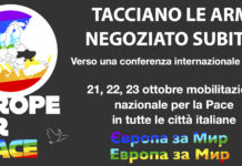 Europe For Peace: a Piacenza il 22 ottobre Associazioni in Piazza per la Pace