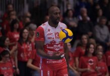 Qualche problema per GAS SALES BLUENERGY VOLLEY: Robertlandy Simon in dubbio per la gara di domenica con Cucine Lube Civitanova