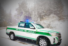 Un nuovo pick-up per la Polizia Locale della Provincia di Piacenza