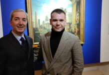 Mostra dedicata a Panini alla Biffi Arte con un quadro della Banca di Piacenza