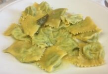 All’Albergo Rapacioli di San Michele, alcuni valori della cucina piacentina: i tortelli, al burro e salvia, che non ti aspetti