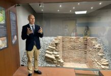 Inaugurato il restauro alla tomba romana rinvenuta sotto l’ospedale