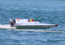 MOTONAUTICA – Ravasio del team piacentino C&B Racing Academy fermato dal vento nell’Europeo GT30