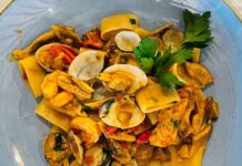 GIROGUSTANDO – Nuovi sapori: “Calamarata mare e monti” al Ristorante La Conchiglia di San Rocco