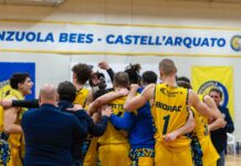 I Fiorenzuola Bees si regalano un Buon Natale: il derby contro la Bakery è gialloblu, finisce 76-65