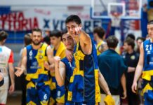 BASKET – I Fiorenzuola Bees pungono a Cassino e sfatano il tabu trasferta: è 73-93