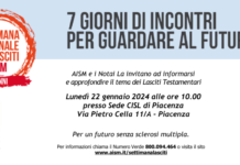 Settimana nazionale dei lasciti AISM: a Piacenza i notai incontrano i cittadini