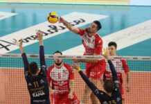 Per Gas Sales Bluenergy Volley disco rosso a Verona, terzo posto in classifica ancora biancorosso