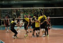 VOLLEY SERIE B – La Canottieri Ongina lotta ma cede alla Villa d’Oro Modena (3-1)