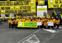 Coldiretti, 150 soci da Piacenza al Brennero per chiedere l’etichetta d’origine in tutta Europa