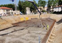 Casa della Comunità e Salute, al Belvedere proseguono i lavori: in corso il getto delle fondazioni
