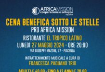 AFRICA MISSION Cooperazione e Sviluppo: una cena benefica per il progetto “W LA SCUOLA”