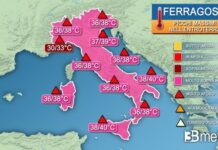 Ore contate per il caldo torrido? L’apice a Ferragosto, sorprese dal prossimo week-end