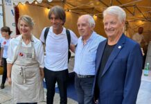 Lo chef 2 stelle Michelin Davide Oldani onora la coppa piacentina Dop alla “Cena dei Mille”